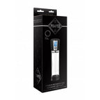 PUMPED: Premium USB Rechargeable Automatic LCD Cock Pump | Black