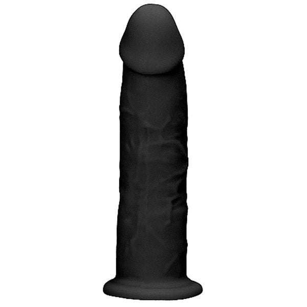 Realistic Dildo Without Balls - Black | 6 Inches