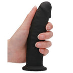 Realistic Dildo Without Balls - Black | 6 Inches