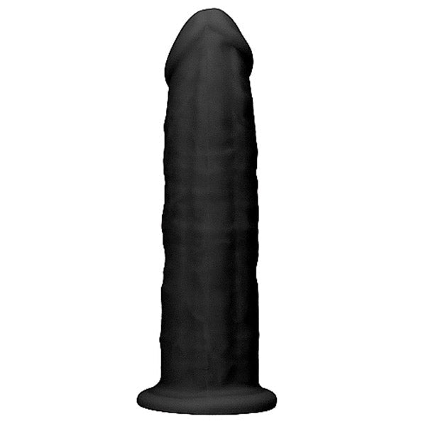 Realistic Dildo Without Balls - Black | 6 Inches