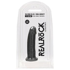 Realistic Dildo Without Balls - Black | 6 Inches