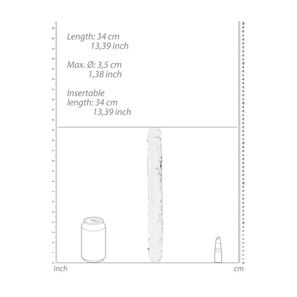 Realrock Realistic Double Dong - 13'' / 34cm