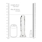 Realrock Straight Realistic Dildo with Suction Cup - 7'' / 18cm