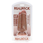 RealRock Two in One Dildo 5"/6" - 12,7/15,2 cm | Tan