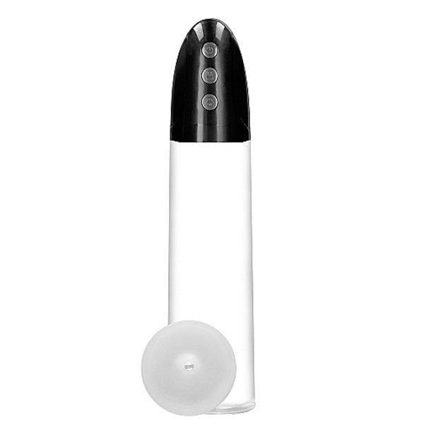 Rechargeable Automatic Cyber Pump with Sleeve | Transparent