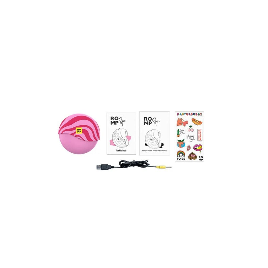Romp Spin Air Pulse Clitoral Stimulator | Pink