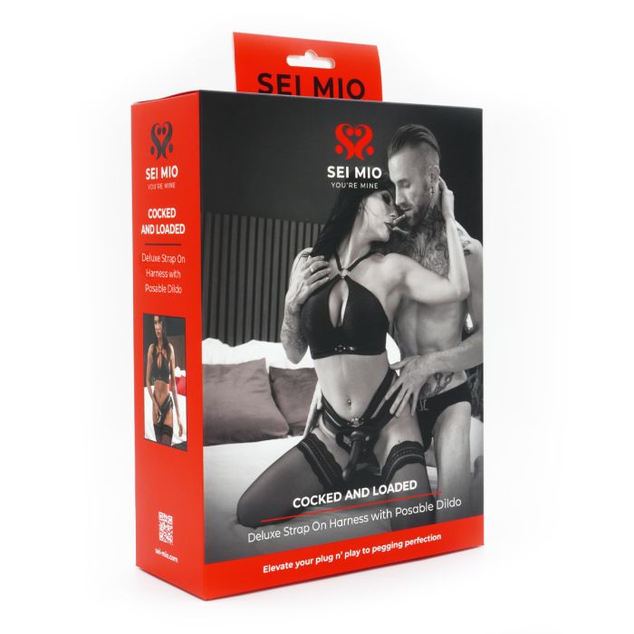 SEI MIO - Cocked and Loaded - Advanced Strap - On Harness and 6.5” Dildo