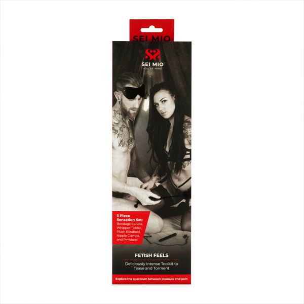 SEI MIO - Fetish Feels - Sensuous 5 Piece Sensation Kinky Kit (5 piece)