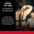 SEI MIO - Primed for Punishment - Faux Leather Flogger