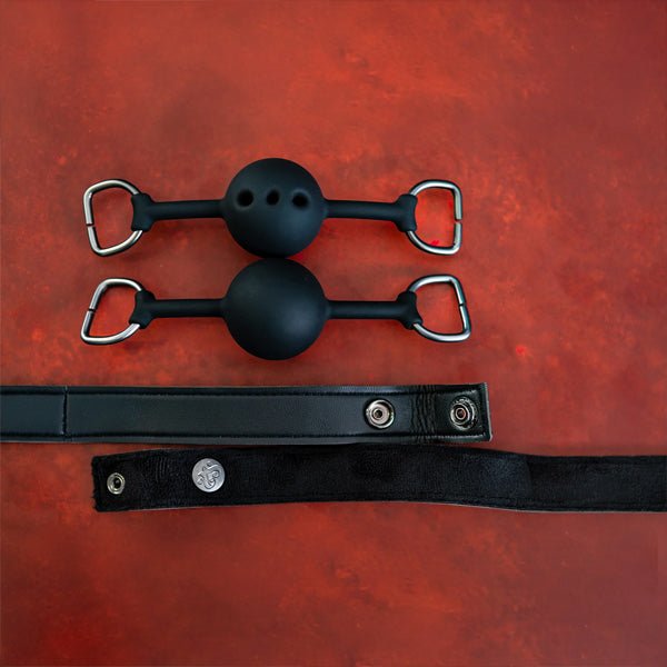 SEI MIO - Silent Authority - Progressive Interchangeable Ball Gag Set