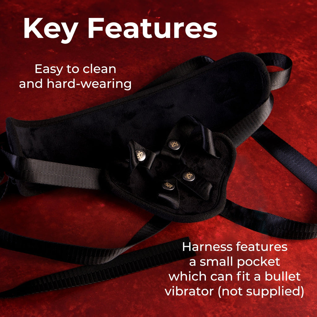SEI MIO - Strappers Delight - Adjustable Strap - On Harness
