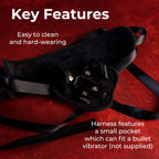SEI MIO - Strappers Delight - Adjustable Strap - On Harness
