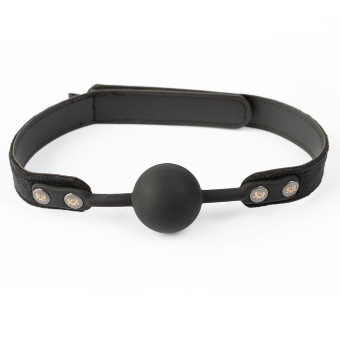 SEI MIO - Strictly Come Quietly - Soft Strap Silicone Ball Gag