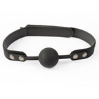 SEI MIO - Strictly Come Quietly - Soft Strap Silicone Ball Gag