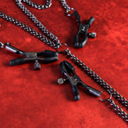 SEI MIO - Triple Tease - Adjustable Nipple and Clit Clamp Set