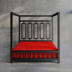 Sheets of San Francisco FLUIDPROOF Fitted Sheet | Red Double