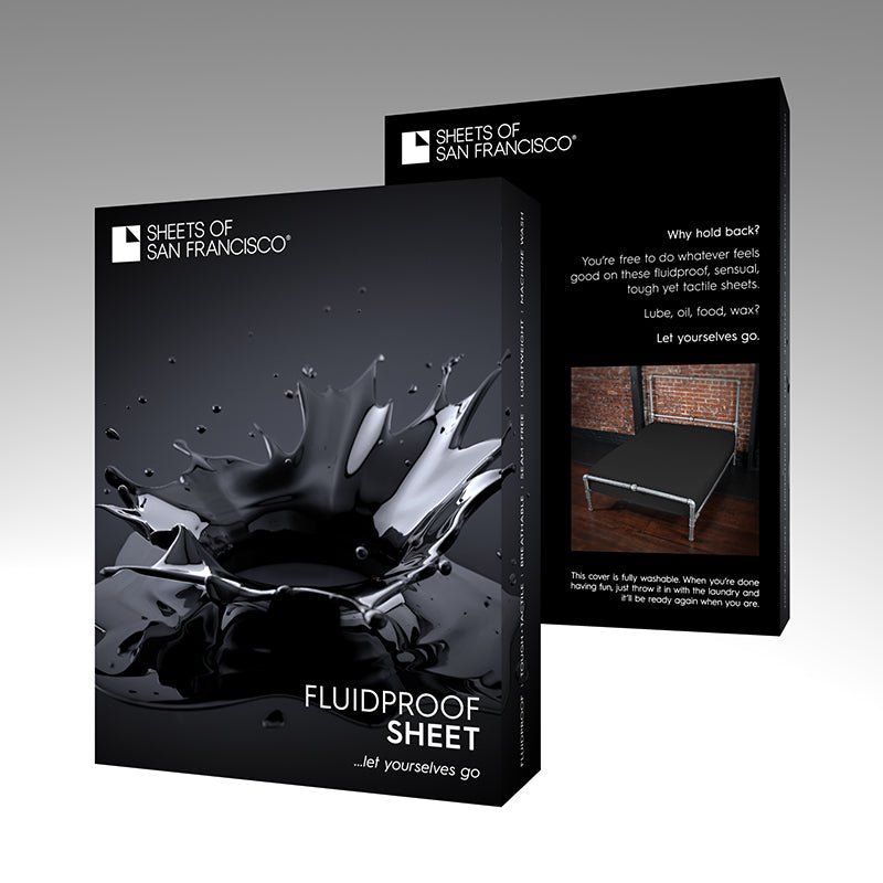 Sheets of San Francisco FLUIDPROOF Fitted Sheet | Red Double