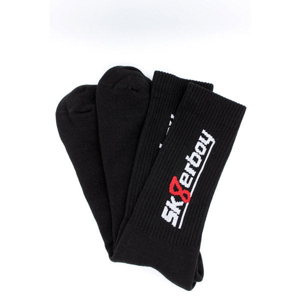 Sk8erboy Crew Socks | Black