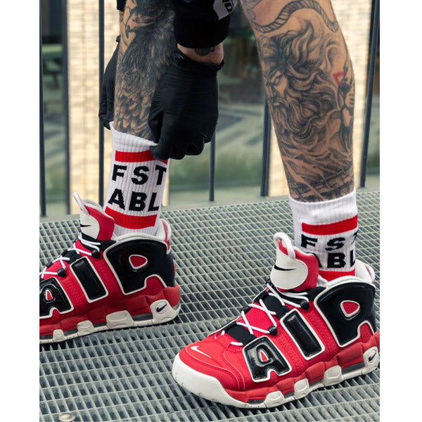 Sk8erboy Fst Able Socks | White