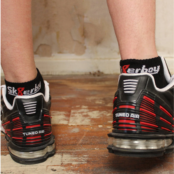 Sk8erboy Quarter Socks | Black