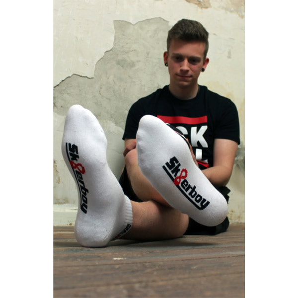 Sk8erboy Quarter Socks | White