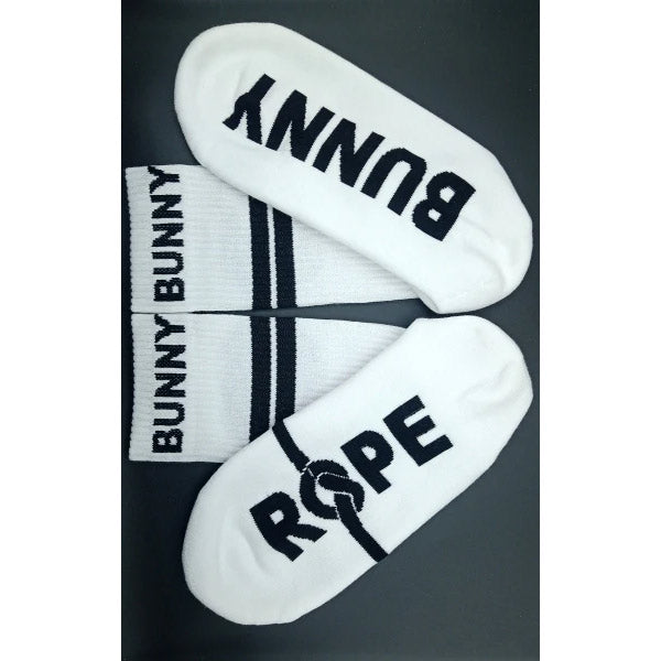 Sk8erboy Rope Bunny Socks | White