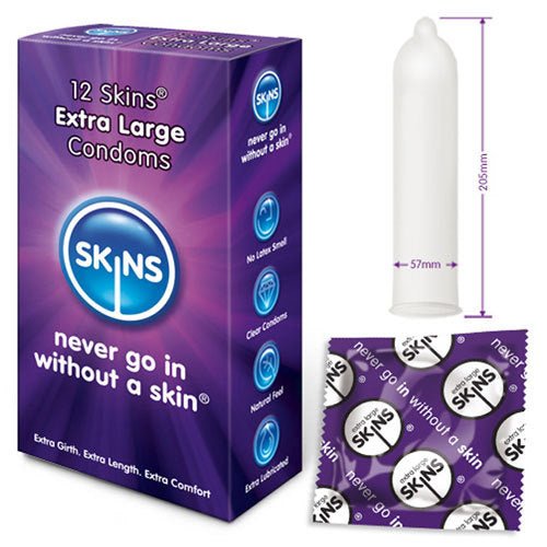 Skins Extra Large Condoms (4 or 12 Pack)