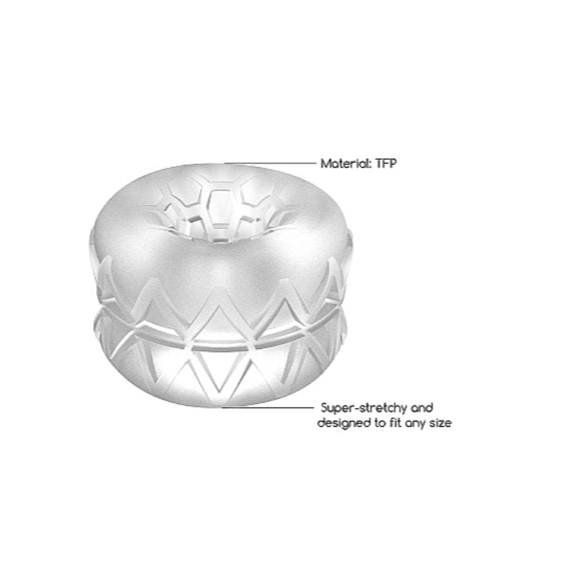 SONO: No. 92 Reversible Masturbator and Bumper | Transparent
