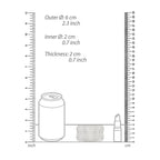 SONO: No. 92 Reversible Masturbator and Bumper | Transparent