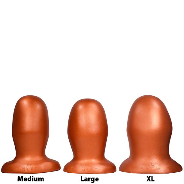 SquarePegToys® Blunt™ Plug - SuperSoft Bronze