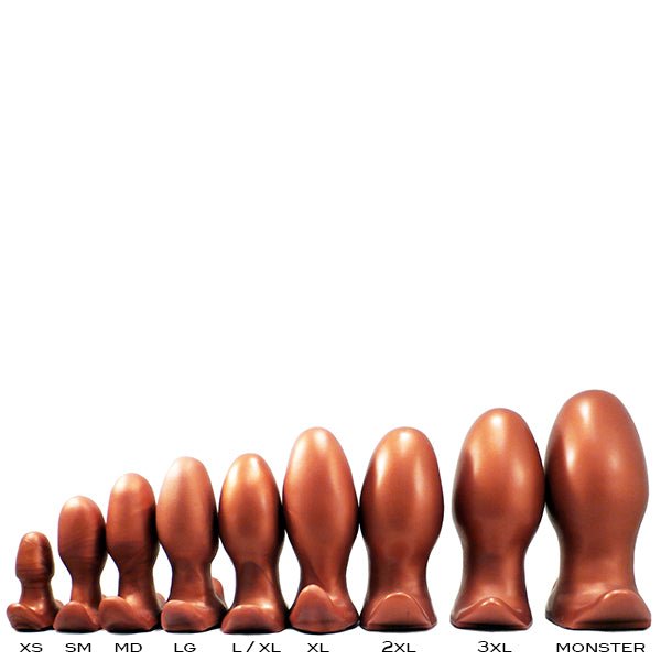 SquarePegToys® Egg Plug - SuperSoft Bronze