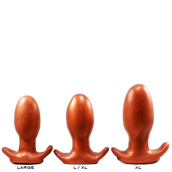 SquarePegToys® Egg Plug - SuperSoft Bronze