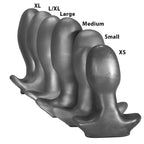 SquarePegToys® Egg Plug - SuperSoft Graphite