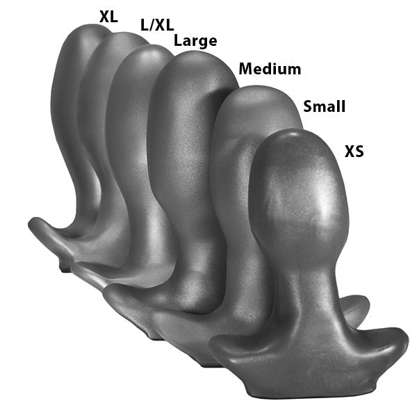 SquarePegToys® Egg Plug - SuperSoft Graphite
