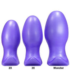 SquarePegToys® Egg Plug - SuperSoft Ultra Violet