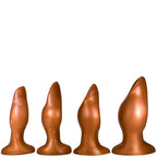 SquarePegToys® G squeeze™ Vaginal Plug - SuperSoft Bronze