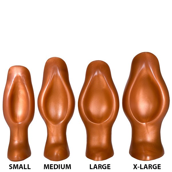 SquarePegToys® G squeeze™ Vaginal Plug - SuperSoft Bronze