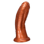 SquarePegToys® Mel Harness Dildo Flush Cup - SuperSoft Bronze
