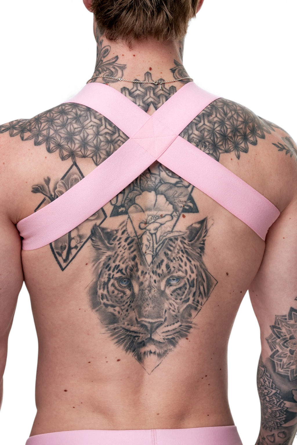 TASTE Brief, Harness & Socks Set | Candy Pink