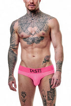TASTE Brief, Harness & Socks Set | Neon Pink