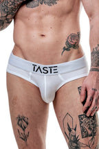 TASTE Brief, Harness & Socks Set | Signature White