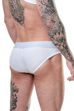 TASTE Brief, Harness & Socks Set | Signature White