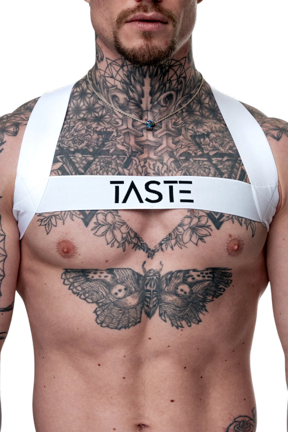 TASTE Brief, Harness & Socks Set | Signature White