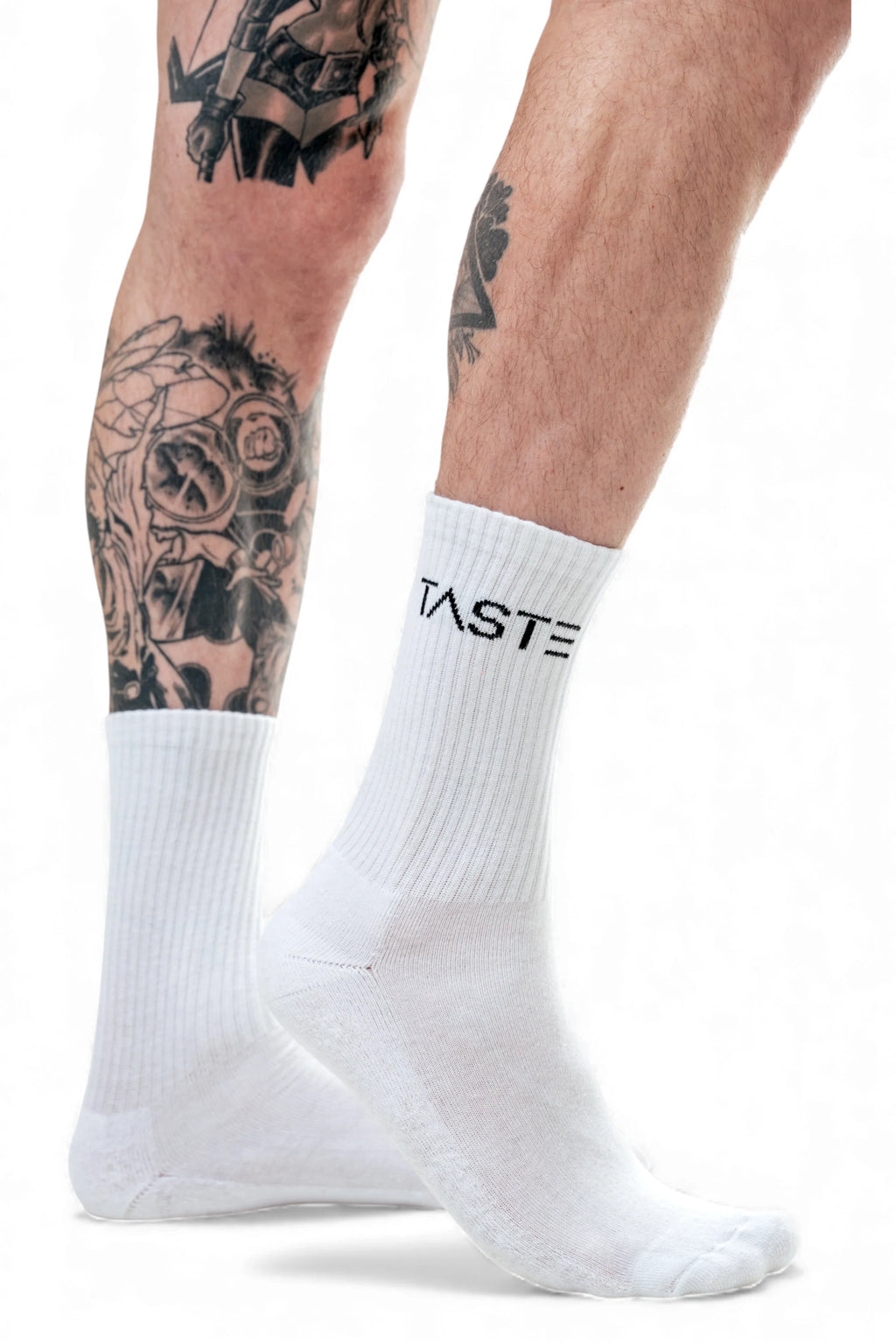 TASTE Brief, Harness & Socks Set | Signature White