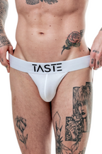 TASTE Jockstrap, Harness & Socks Set | Signature White