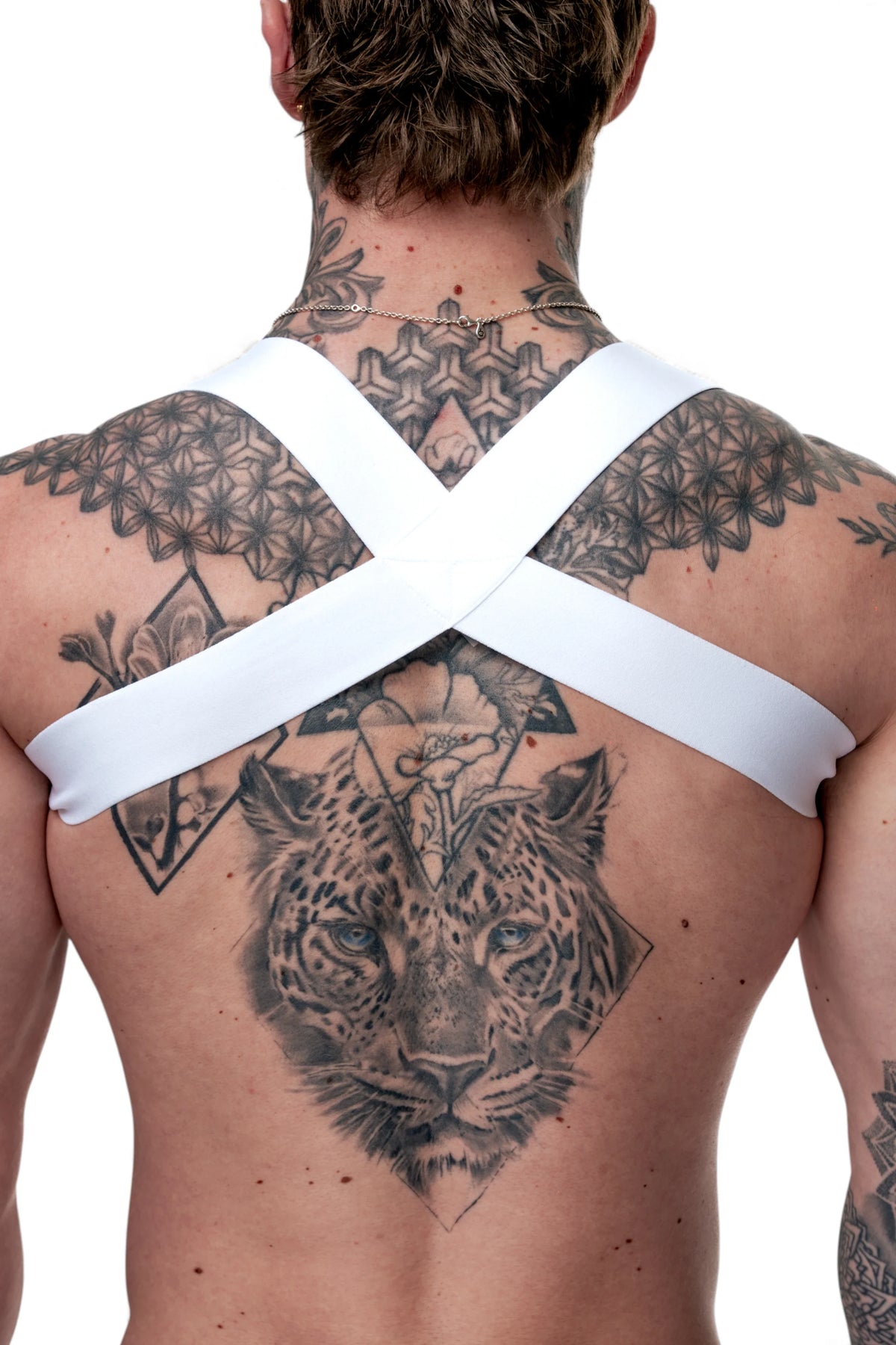 TASTE Jockstrap, Harness & Socks Set | Signature White
