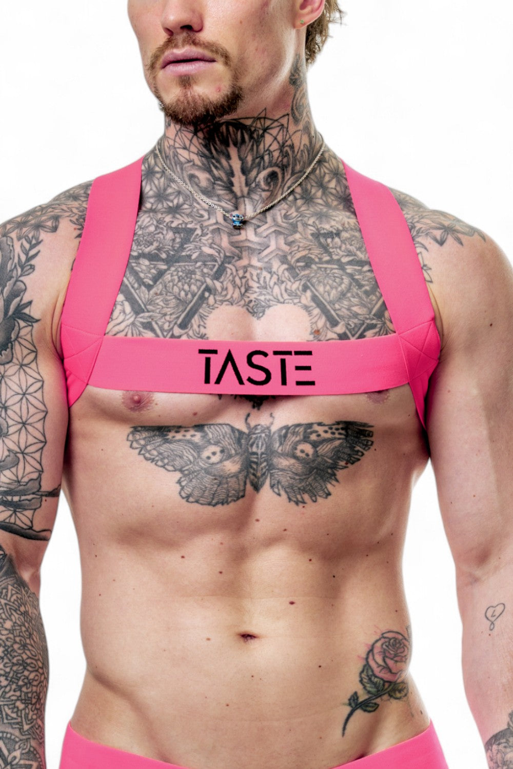 Chest Harness | Neon Pink