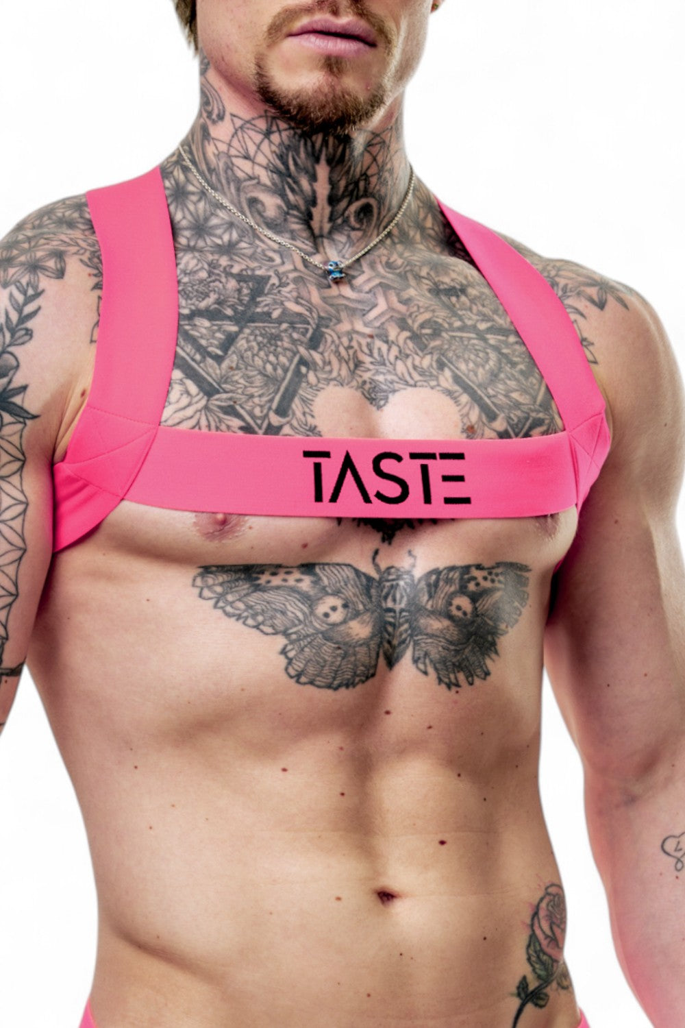 Chest Harness | Neon Pink