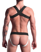 TASTE | Signature Jockstrap White on Black