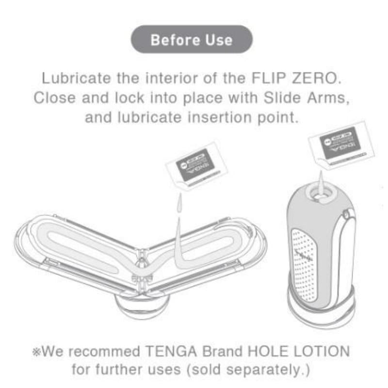 Tenga FLIP ZERO Masturbator | White